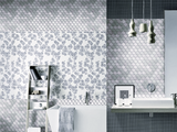 Oasis Carrara Arabesque Mosaic Wall Tile