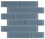 Oceanhouse Blue Shining Multi Size Glossy Subway Glass Mosaic Tile-Glass Mosaic-American Tile Depot