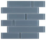 Oceanhouse Blue Shining Multi Size Glossy Subway Glass Mosaic Tile-Glass Mosaic-American Tile Depot