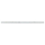 Oriental White / Asian Statuary Marble Honed 1/2 X 12 Pencil Liner-Marble Molding/Trim-American Tile Depot