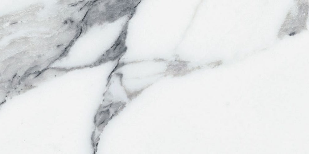 12 X 24 Origines Argent Glossy Marble Look Porcelain Tile-PORCELAIN-Large Format-American Tile Depot