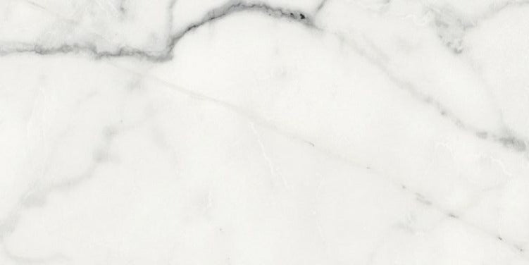 24 X 48 Origines Blanc Glossy Marble Look Porcelain Tile-PORCELAIN-Large Format-American Tile Depot