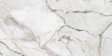 24 X 48 Orlando White Polished Marble Look Porcelain Tile