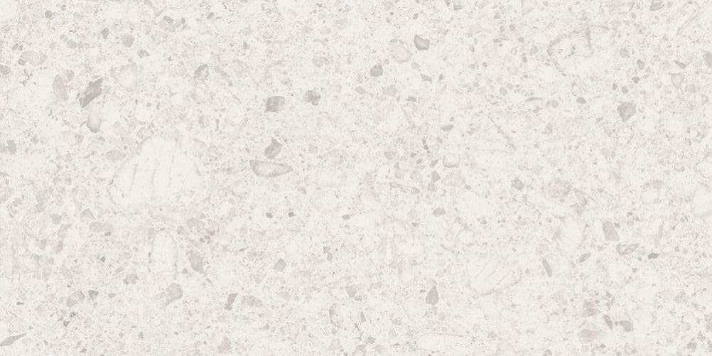 24 X 48 Orobica Bianca Matte Terrazzo Look Porcelain Tile-PORCELAIN-Large Format-American Tile Depot