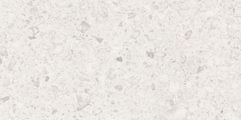 24 X 48 Orobica Bianca Matte Terrazzo Look Porcelain Tile-PORCELAIN-Large Format-American Tile Depot