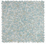 Sample of Preach Sky Pebble Mosaic Tile-Sample-American Tile Depot