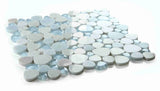 Sample of Preach Sky Pebble Mosaic Tile-Sample-American Tile Depot