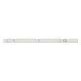 Calacatta Gold Marble Honed 1/2 X 12 Pencil Liner