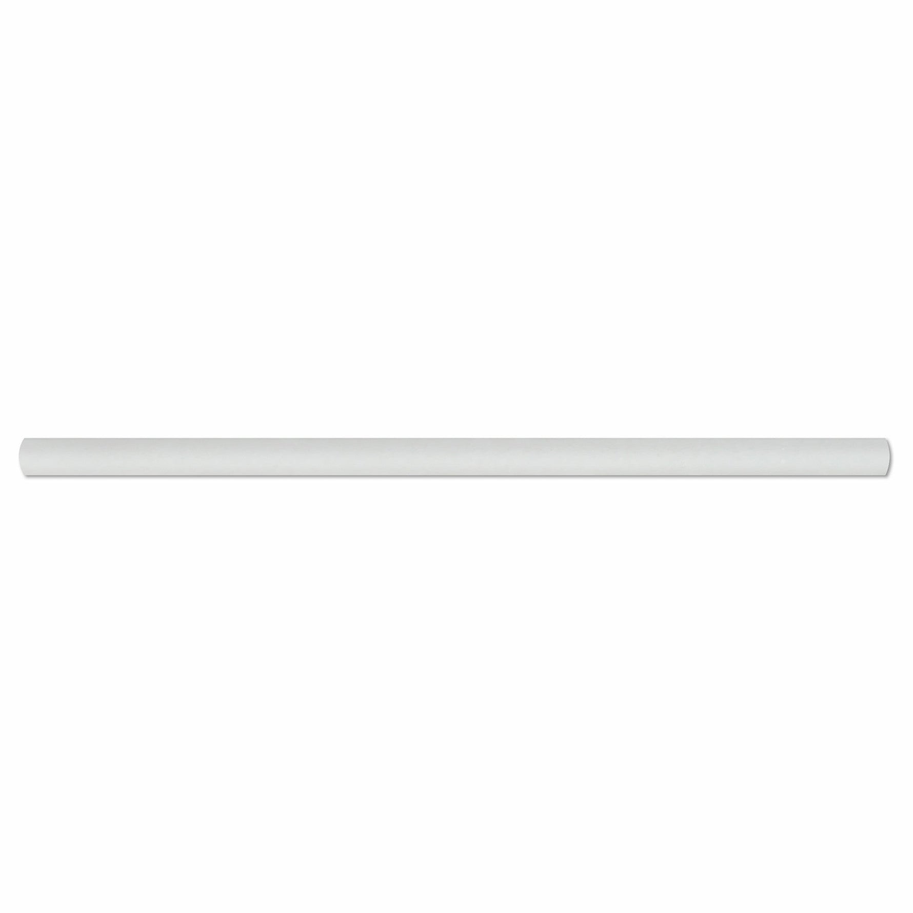 Thassos White Marble Honed 1/2 X 12 Pencil Liner