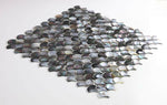 Perry Black Scale Pearl Mosaic Wall Tile-Pearl Mosaic-American Tile Depot