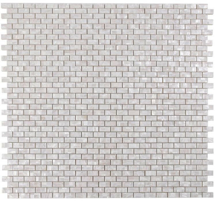 Perry Large Brick Pearl Mosaic Wall Tile-Pearl Mosaic-American Tile Depot