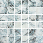 Phoenix Jasper Azul Square Glass Mosaic Tile-Recycled Glass Mosaic-American Tile Depot