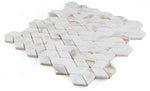 Precious Stone Cubic Calacatta Gold Polished Diamond Marble Mosaic Tile-Marble Mosaic-American Tile Depot