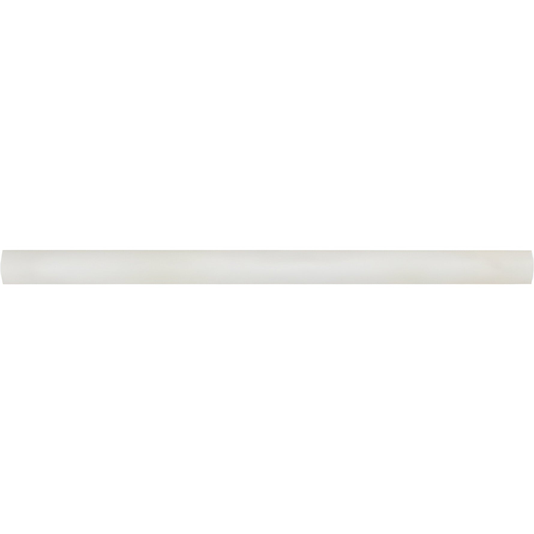 Premium White Onyx Polished 3/4 X 12 Bullnose Liner-Marble Molding/Trim-American Tile Depot