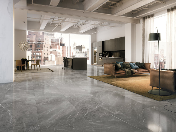 24 X 48 Prestigio Impero Soft Matte Marble Look Porcelain Tile-PORCELAIN-Large Format-American Tile Depot