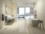 24 X 48 Prestigio Marfil Lucido Polished Marble Look Porcelain Tile-PORCELAIN-Large Format-American Tile Depot