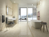 24 X 48 Prestigio Marfil Lucido Polished Marble Look Porcelain Tile