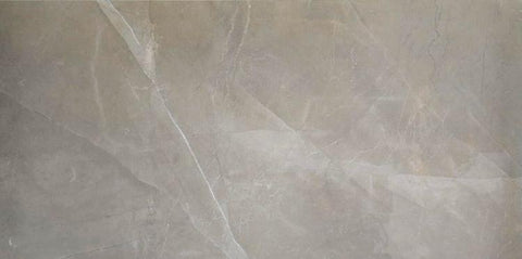 24 X 48 Prestigio Pulpis Lucido Grey Polished Marble Look Porcelain Tile