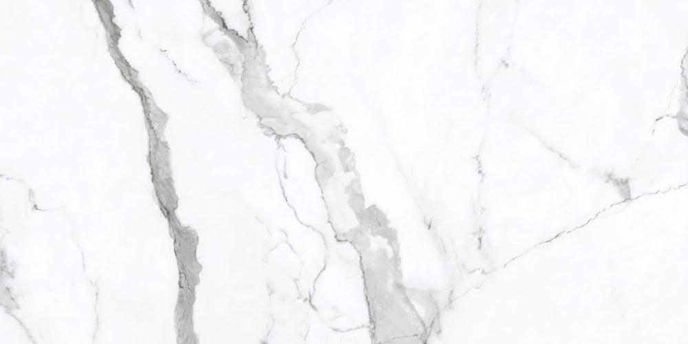 12 X 24 Prestigio Statuario Lucido Polished Marble Look Porcelain Tile-PORCELAIN-Large Format-American Tile Depot