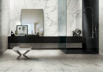 24 X 24 Prexious Mountain Treasure Glossy Marble Look Porcelain Tile-PORCELAIN-Large Format-American Tile Depot