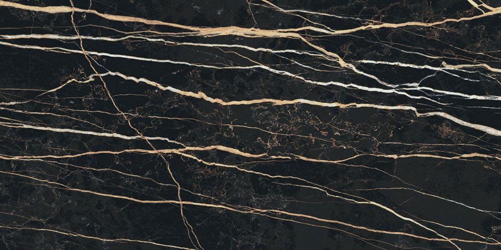 24 X 48 Prexious Thunder Night Matte Marble Look Porcelain Tile-PORCELAIN-Large Format-American Tile Depot