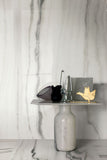 24 X 48 Prexious White Fantasy Matte Marble Look Porcelain Tile