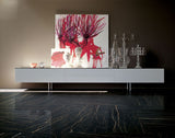 24 X 48 Prexious Thunder Night Glossy Marble Look Porcelain Tile