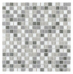 Sample of Prime Sea Mini Square Mosaic Wall Tile-Sample-American Tile Depot