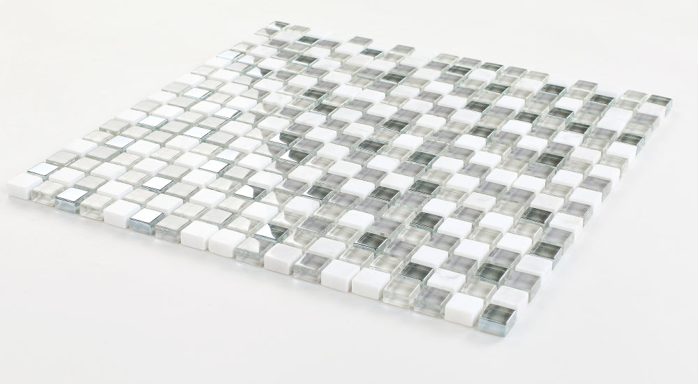 Prime Sea Mini Square Mosaic Wall Tile-Mixed Mosaic-American Tile Depot