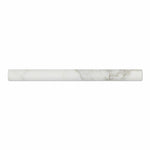 Calacatta Gold Marble Polished Quarter - Round Trim Molding