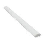 Bianco Dolomite Polished Marble 1 X 12 Quarter - Round Trim Molding-Marble Molding/Trim-American Tile Depot