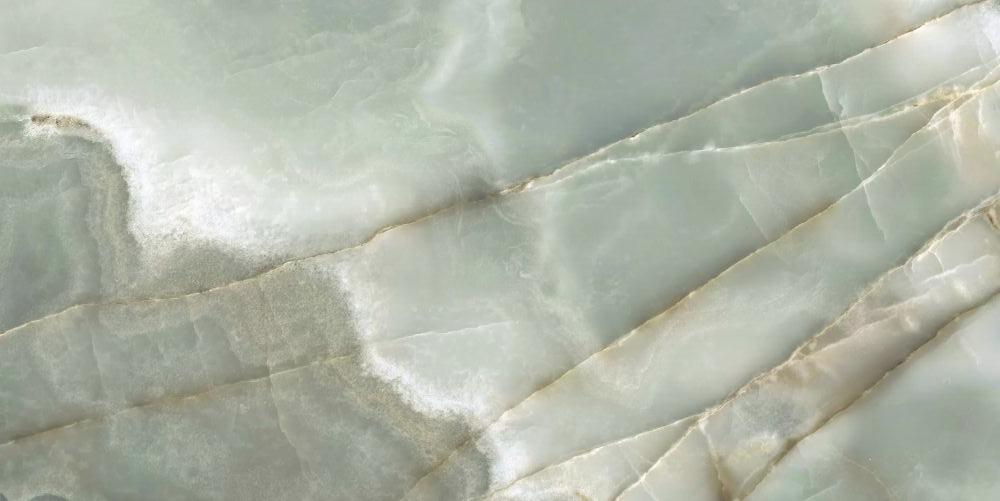 24 X 48 Reves Jade Glossy Onyx Look Porcelain Tile-PORCELAIN-Large Format-American Tile Depot