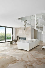 24 X 48 Reves Noisette Matte Onyx Look Porcelain Tile-PORCELAIN-Large Format-American Tile Depot