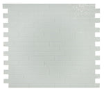 Ripple Clear Grey Glossy Linear Glass Mosaic Tile-Glass Mosaic-American Tile Depot