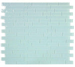 Ripple Turquoise Glossy Linear Glass Mosaic Tile-Glass Mosaic-American Tile Depot