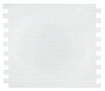 Ripple White Glossy Linear Glass Mosaic Tile-Glass Mosaic-American Tile Depot