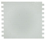 Ripple Clear Grey Glossy Linear Glass Mosaic Tile