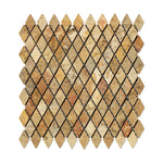 Scabos Travertine 1" Diamond Tumbled Mosaic Tile-Travertine Mosaic-American Tile Depot