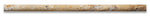 Scabos Travertine Honed 1/2 X 12 Pencil Liner-Travertine Molding/Trim-American Tile Depot