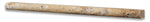 Scabos Travertine Honed 1/2 X 12 Pencil Liner-Travertine Molding/Trim-American Tile Depot