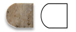 Scabos Travertine Honed 3/4 X 12 Bullnose Liner-Travertine Molding/Trim-American Tile Depot