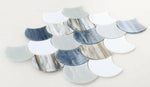 Seashell Beach Scale Glass Mosaic Tile-Glass Mosaic-American Tile Depot