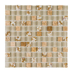 Selene Deity Square Mosaic Wall Tile-Mixed Mosaic-American Tile Depot