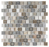 Selene Beach Square Mosaic Wall Tile