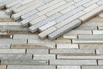 Sample of Selene Beach Stack Linear Mosaic Wall Tile-Sample-American Tile Depot