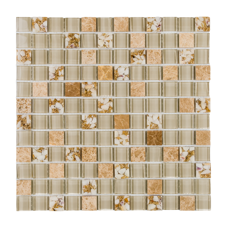 Sample of Selene Deity Square Mosaic Wall Tile-Sample-American Tile Depot