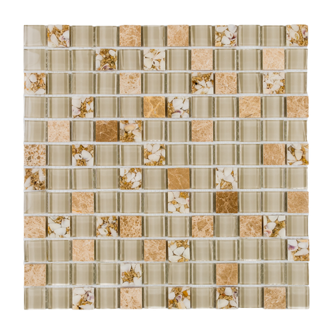 Sample of Selene Deity Square Mosaic Wall Tile-Sample-American Tile Depot