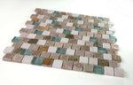 Sample of Selene Summer Square Mosaic Wall Tile-Sample-American Tile Depot