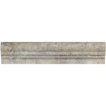 Silver Travertine Honed OG-2 Chair Rail Molding Trim-Travertine Molding/Trim-American Tile Depot