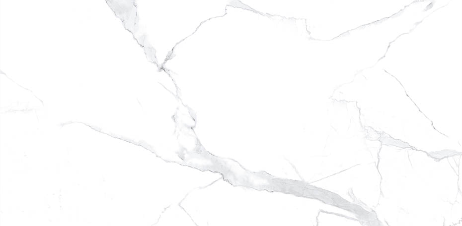 24 X 48 Statuario Polished Marble Look Porcelain Tile-Porcelain Tile Large Formate-American Tile Depot